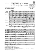 Concerto en ré min. - F. 1 n° 56 - Partitura - VIVALDI - Partition